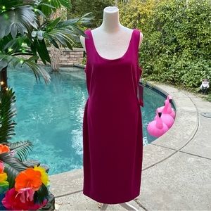 NWT Betsey Johnson fushia Pink Dress Sz 10 ⭐️